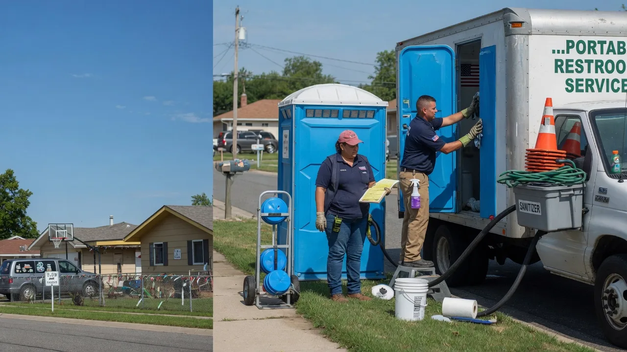 Portable Toilet Rental in Vandalia, MO near me
